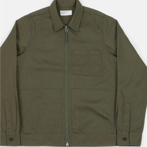 Universal Men's Khaki Green Shirt Jacket